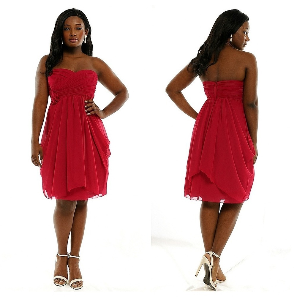 Women's Eden Bridals Strapless Chiffon Dress Pink Size 10 New With Tags